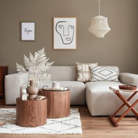 stylový obývací pokoj s moderní dekorací
