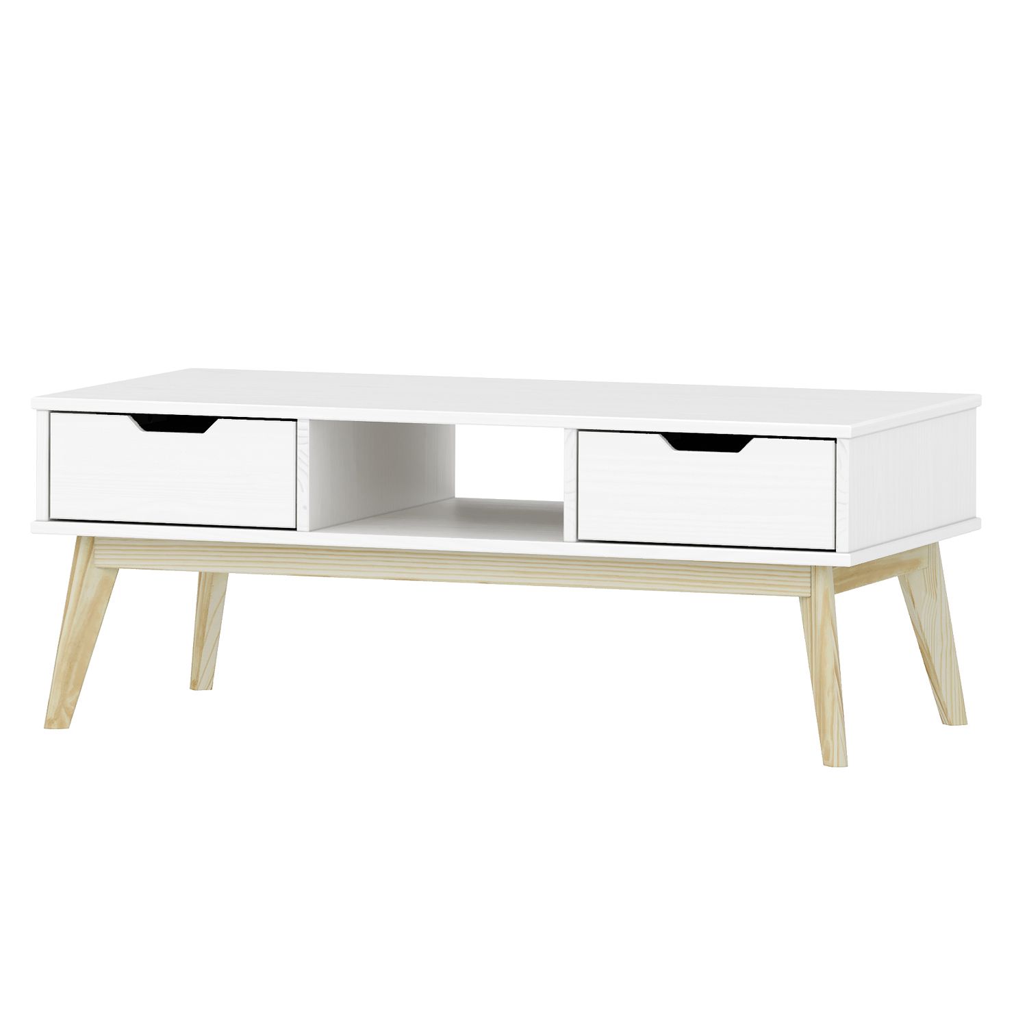 Konferenční stolek BONITO bílý lak - IDEA nábytek