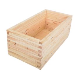 Dřevěný truhlík 100 cm Maxi – Rojaplast