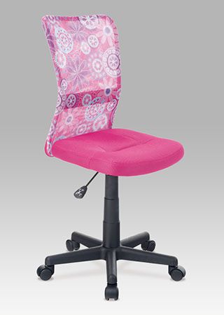 Autronic Kancelářská židle KA-2325 PINK - Růžová - ATAN Nábytek
