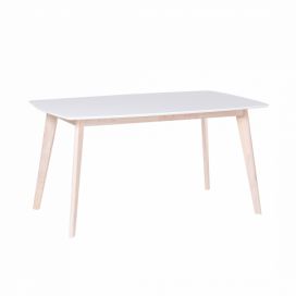 Jídelní stůl 150 x 90 cm bílý SANTOS