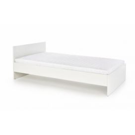 HALMAR Dřevěná postel Lima 90x200 jednolůžko bílé