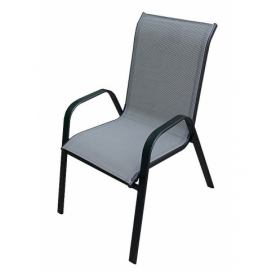 Zahradní židle XT1012C (ZWC-2429) ROJAPLAST Šedá