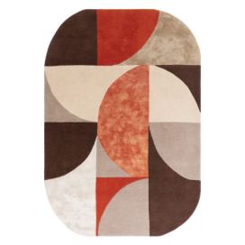 Vlněný koberec v cihlové barvě 160x230 cm Spice – Asiatic Carpets Bonami.cz